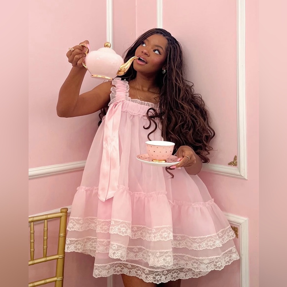 Selkie Angel Delight Puff Dress